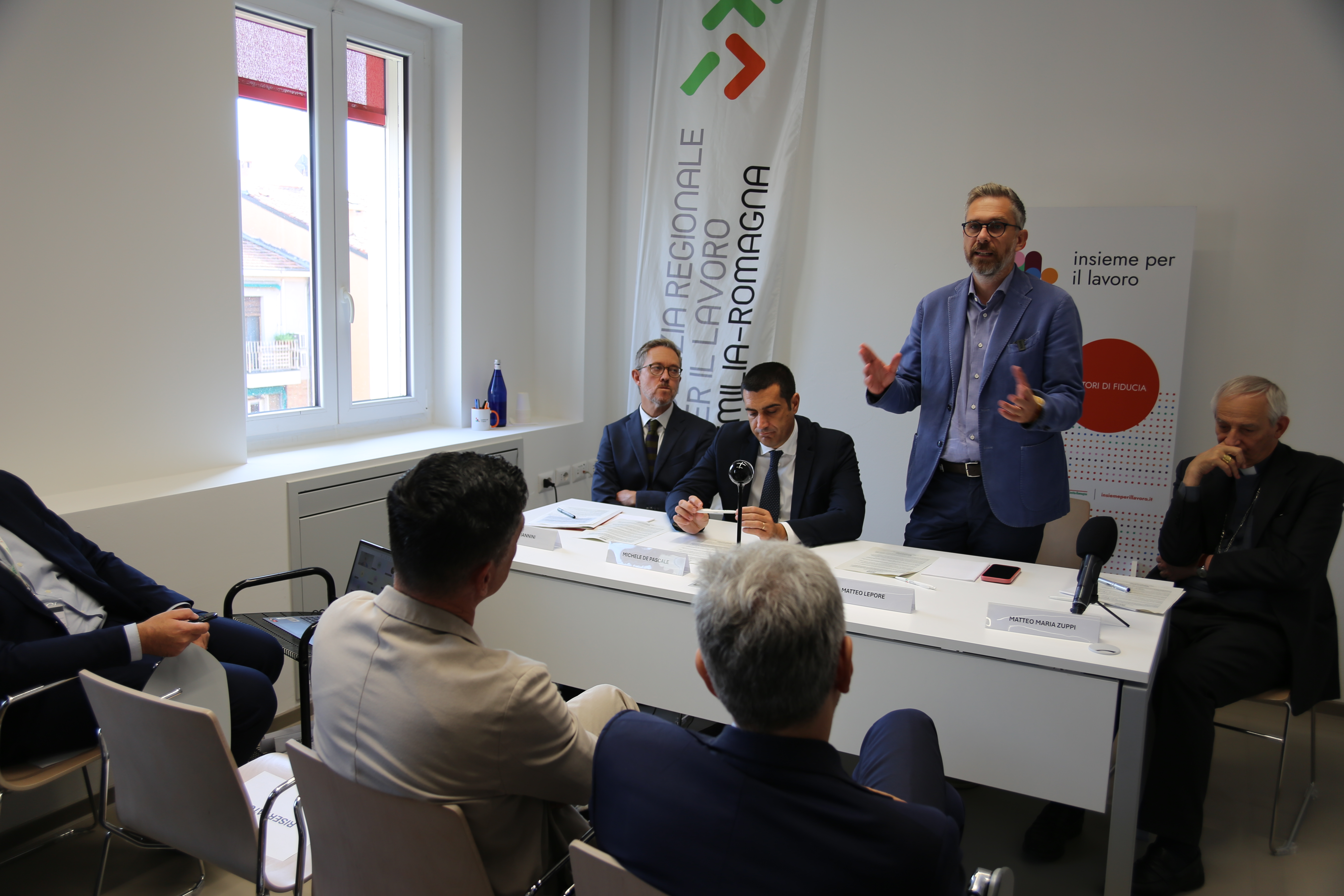 L'intervento del sindaco di Bologna Matteo Lepore